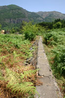 An old irrigation aqueduct.